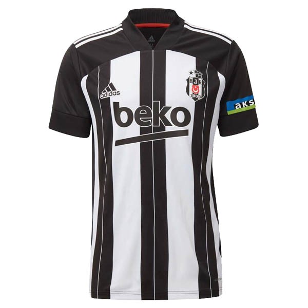 Tailandia Camiseta Besiktas 2ª Kit 2020 2021 Negro Blanco